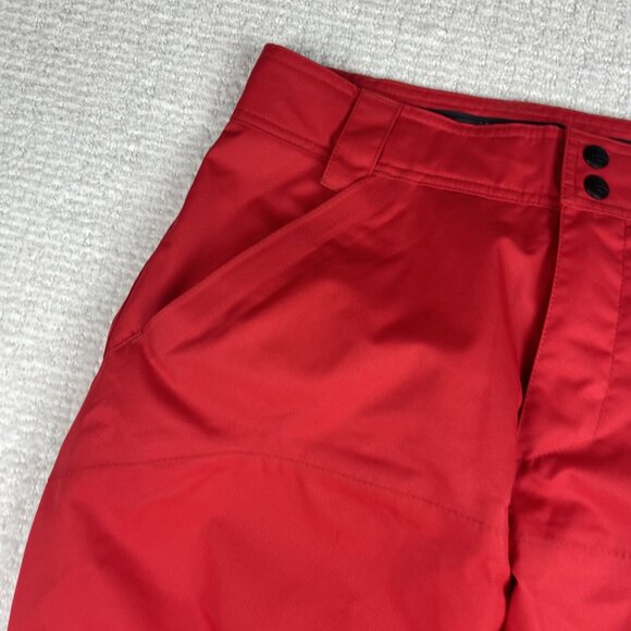 Y2K Oakley Snow Pants Mens Small Red Insulated Fleece Lined Ski Snowboarding - Picture 5 of 16